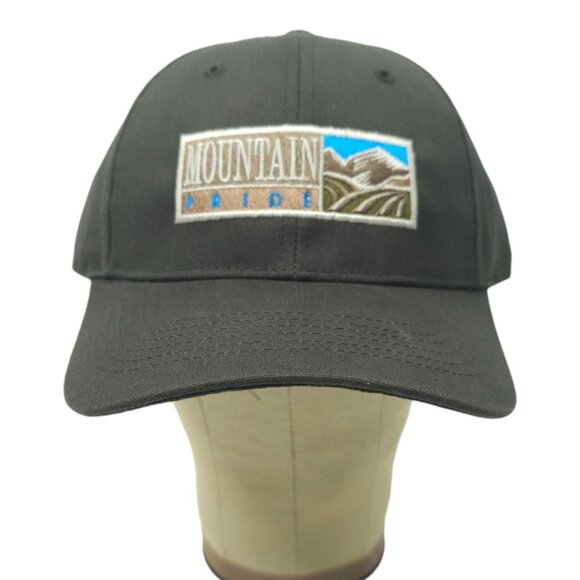 Mountain Pride Adjustable Strapback Cap Trucker Baseball Hat Richardson Green - Picture 9 of 13